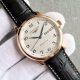 Replica Swiss Longines Watch LG36.5 Rose Gold White Dial Black Leather (2)_th.jpg